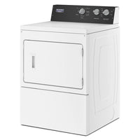 MAYTAG MGDP585GW Commercial-Grade Gas Residential Dryer - 7.4 cu. ft.-Free Delivery, Installation, Flex gas line and Removal of old dryer