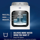 MAYTAG MTW4205SW 4.2 Cu. Ft. Capacity Top Load Washer - Free Delivery, Installation, Fill Hoses and Removal of old washer