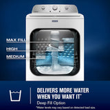 MAYTAG MTW5205TW 4.7 Cu. Ft. Capacity Top Load Washer - Free Delivery, Installation, Fill Hoses and Removal of old washer