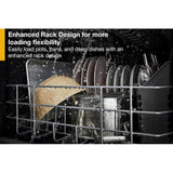 WHIRLPOOL WDTA50SAKZ Stainless Steel Dishwasher with AI Intelligent Wash - 47 dBA