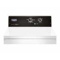 MAYTAG MGDP575GW 7.4 cu. ft. Commercial-Grade Gas Dryer-5 Years Parts and Labor Guarantee-Free Delivery, Installation, Flex gas line and Removal of old dryer