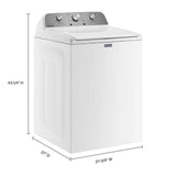 MAYTAG MVW4505MW Top Load Agitator Washer with Deep Fill - 4.5 cu. ft.-Free Delivery, Installation, New Fill Hoses and Removal of old washer